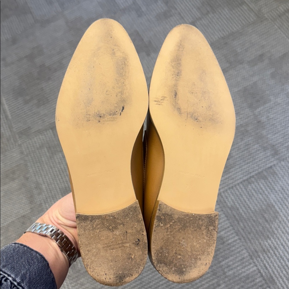 Everlane The Modern Loafer in Honey, size 7.5 - Picture 4 of 10